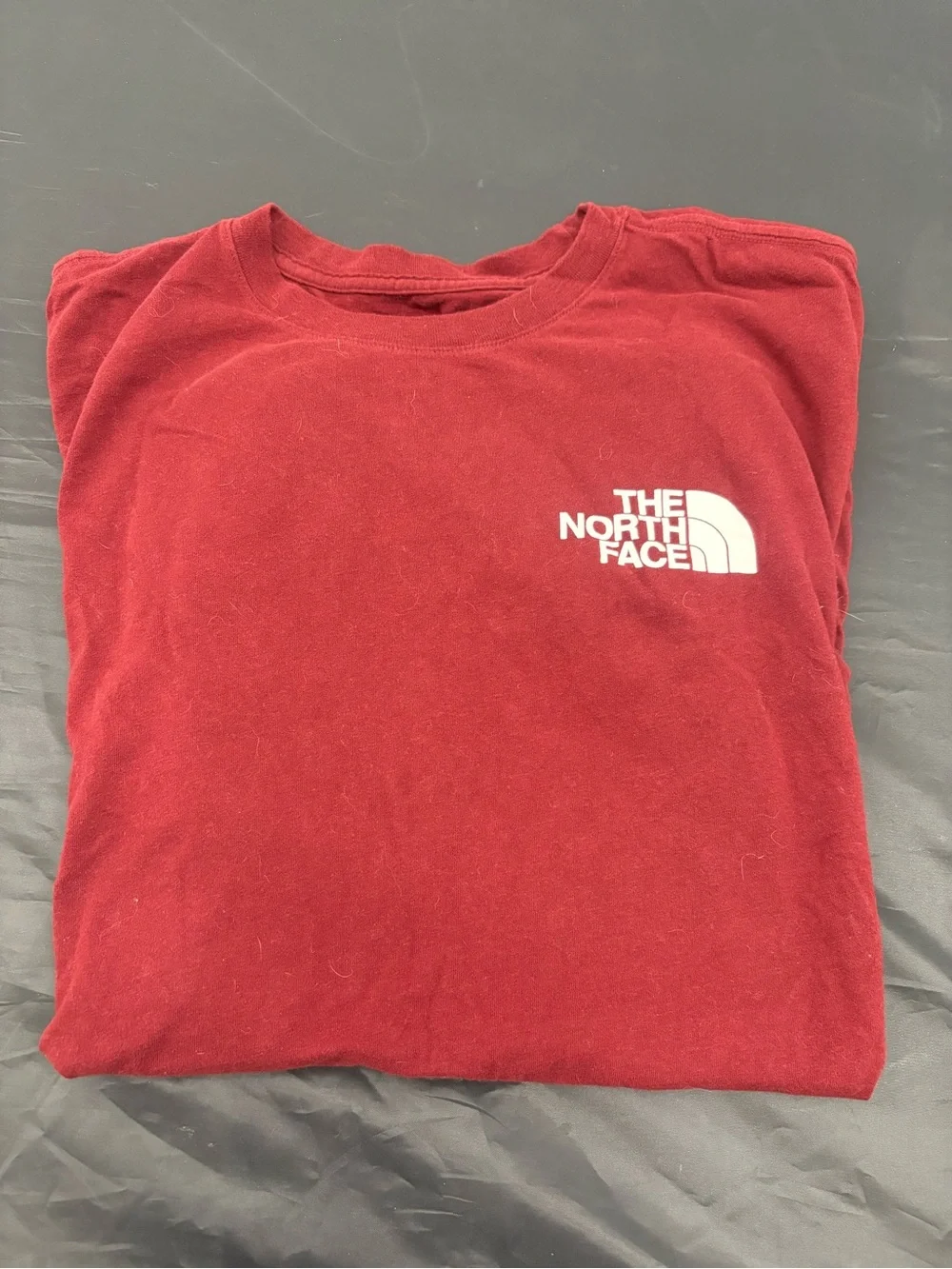 The North Face Crimson Crew Neck Tee Never Stop Exploring